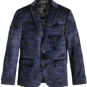 Lauren Ralph Lauren camo velvet jacket